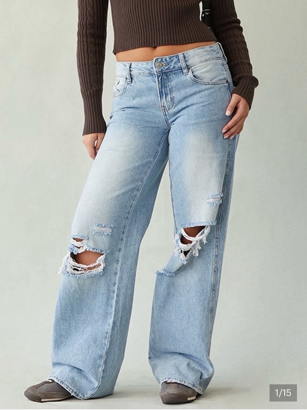 Pacsun Casey Low Rise Baggy Denim